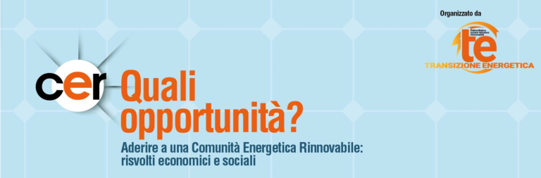 Comunità energetiche rinnovabili transizione energetica